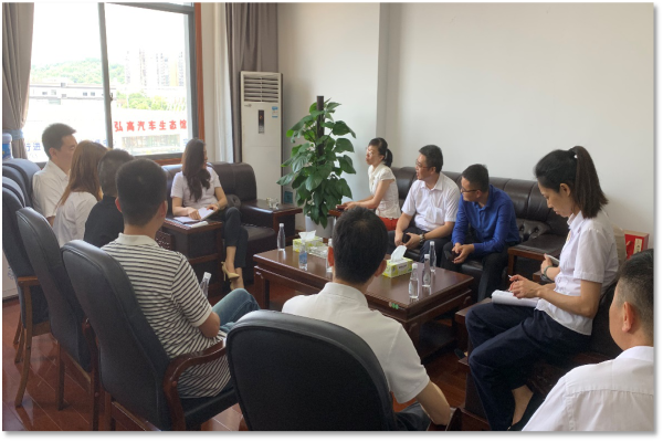 省保险行业协会领导莅临湖南分公司指导工作